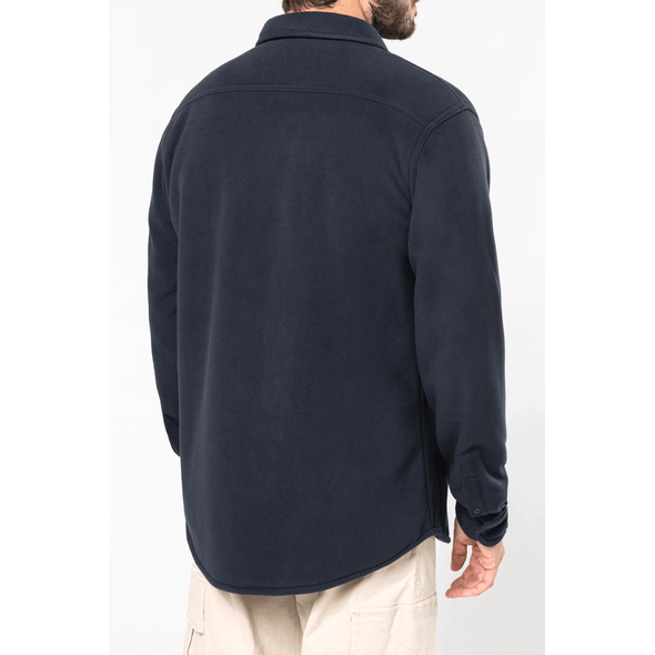 Kariban | Fleece shirt with sherpa lining
